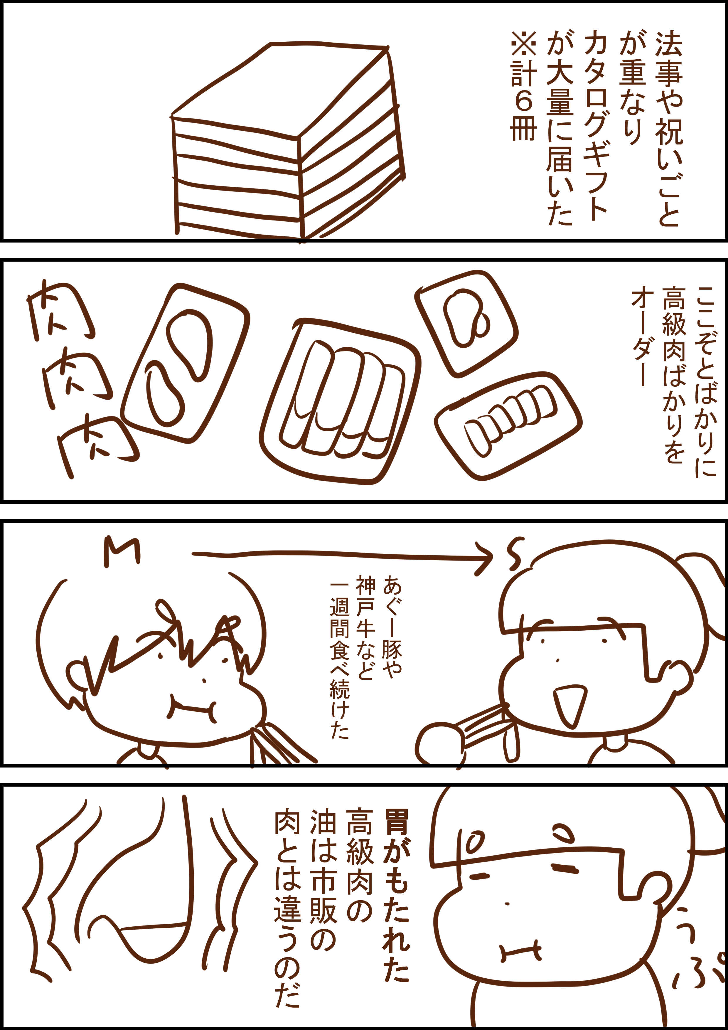 ４コマ漫画